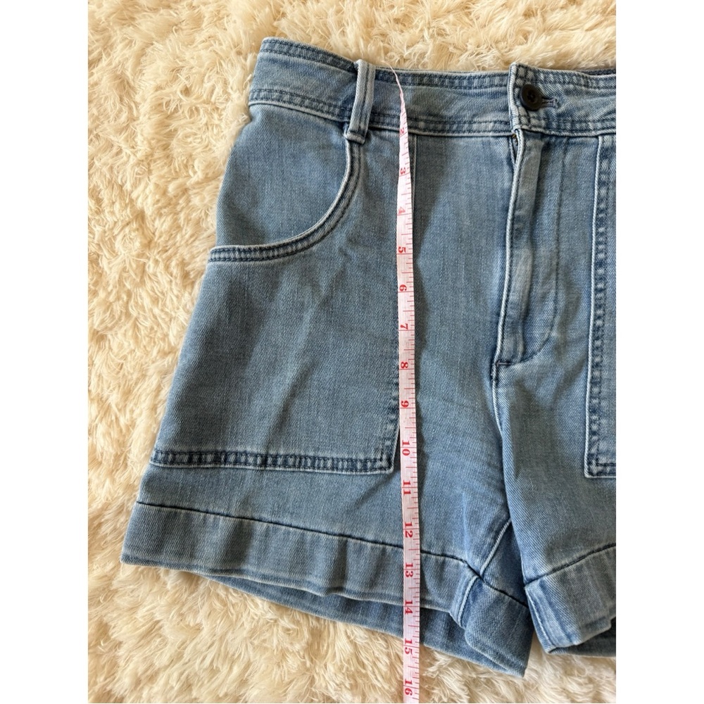 Madewell | High Rise Cuffed Denim Shorts - Picture 4 of 6